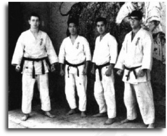 Jan Kallenbach at Mas Oyamas Kyokushin dojo in Tokyo