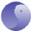Blue Yin Yang logo Taikiken